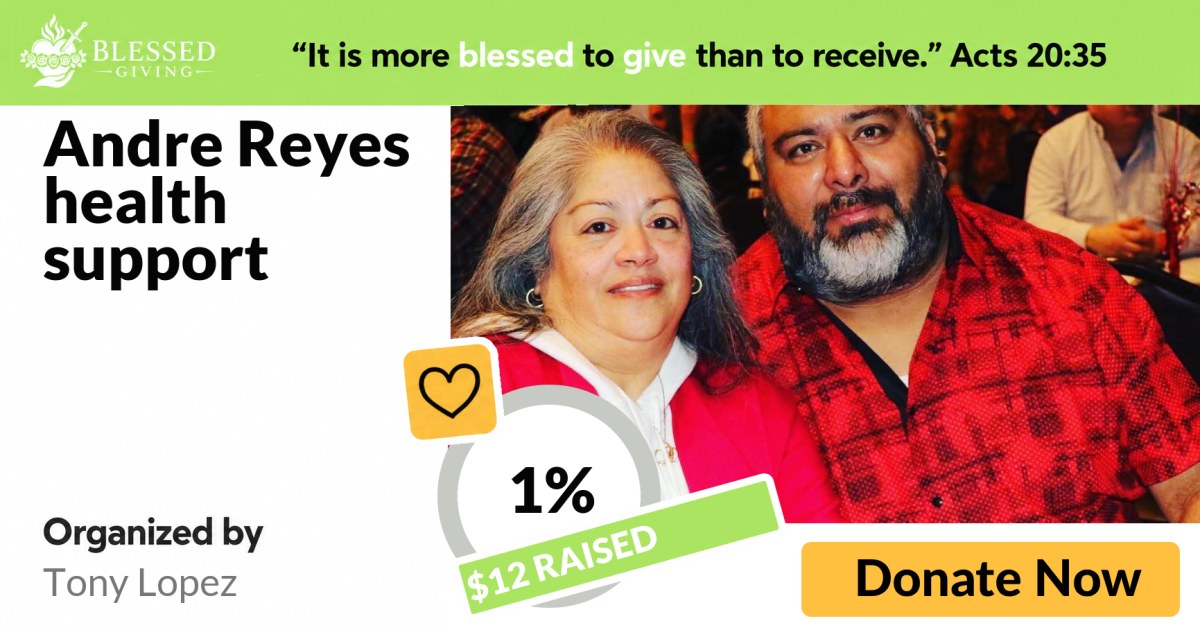 Share image for Andre Reyes health support
