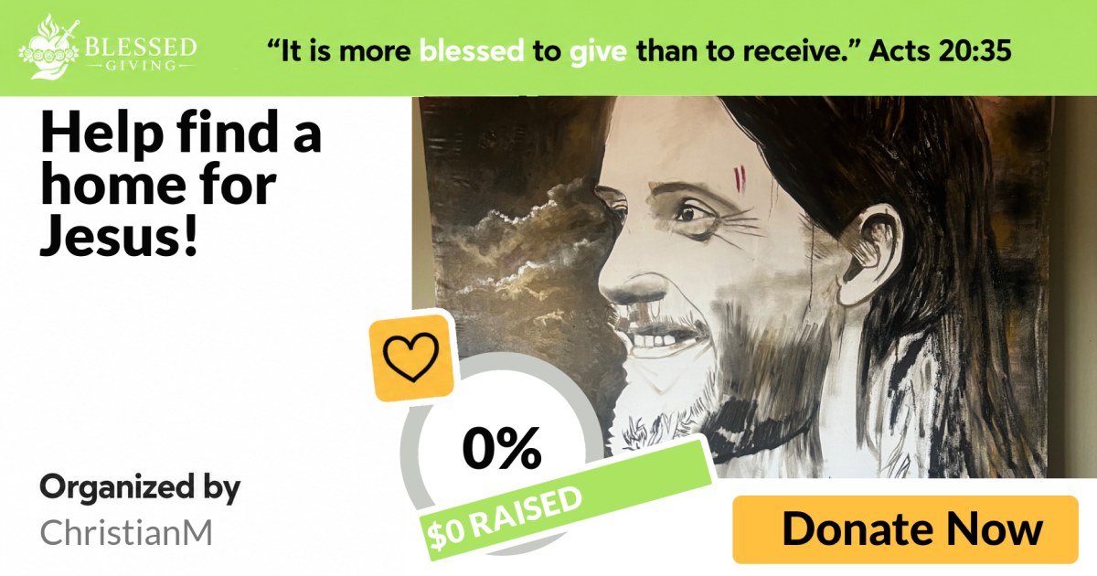 Share image for Help find a home for Jesus!