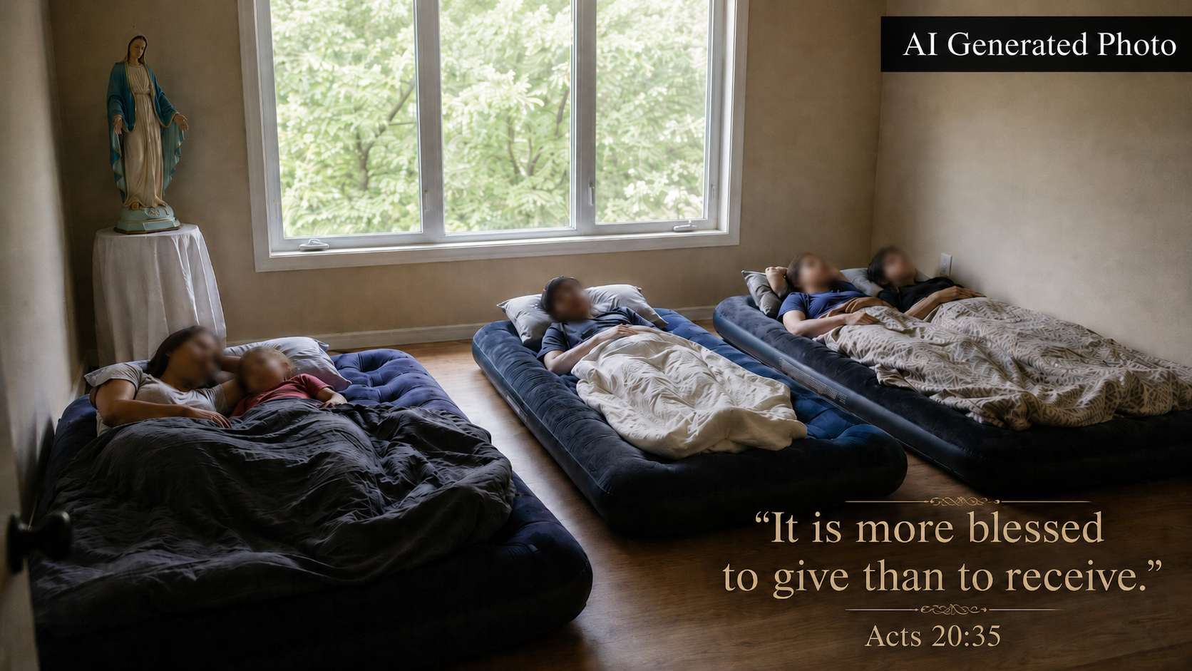 Mother with 5 Kids Suddenly Homeless